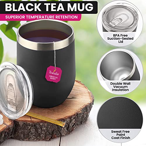 Tea Gift Sets for Tea Lovers Women and Men | Tea Gifts | Tea Gift Set | Tea  Sets for Women | Stainless Steel Tumbler | 15 Unique Teas | 10 Honey